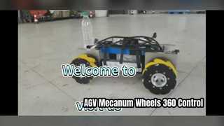 Heavy Duty Mecanum Wheels AGV Chassis