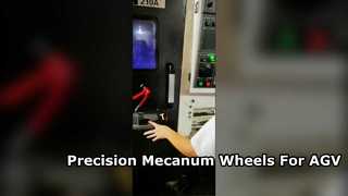 Precision Mecanum Wheels for Industrial Automation AGV